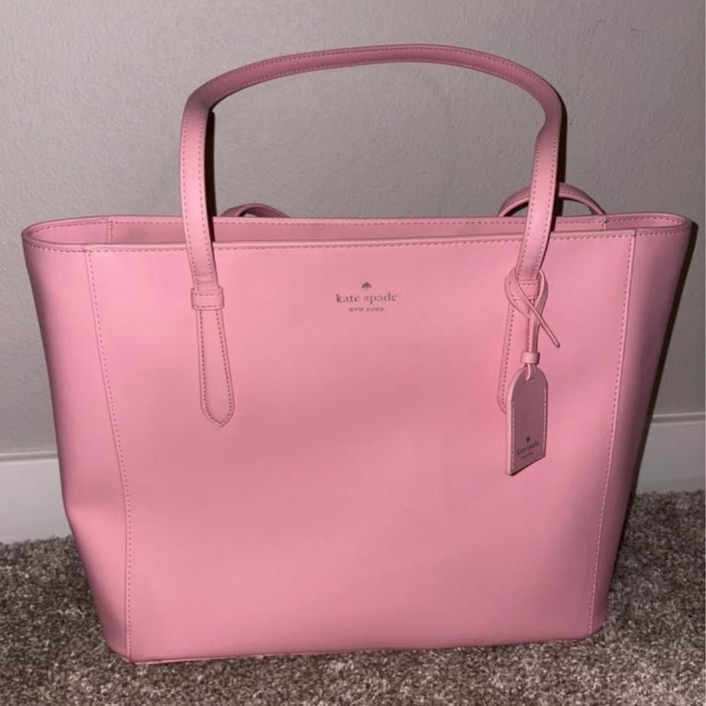 Kate Spade Schuyler Medium Tote Bag Mitten Pink color